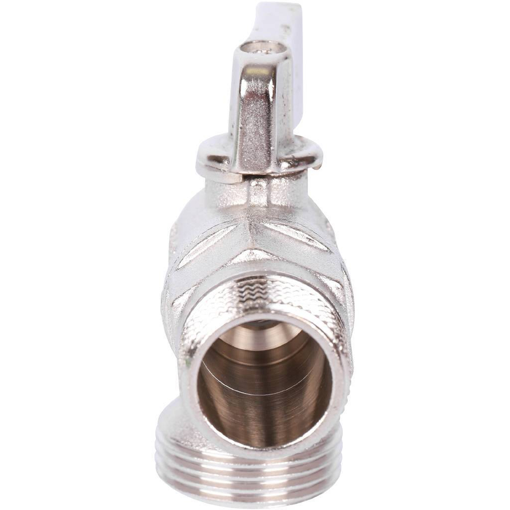 Кран шаровой угловой для стиральных машин 1/2" х 3/4"