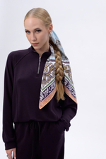 Платок «Связь времен» персиковый