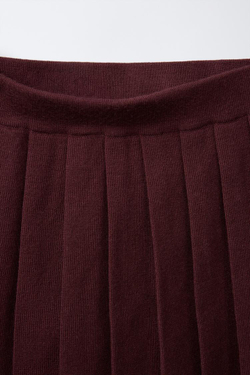 ZARA ЮБКА В СКЛАДКУ, РОЗОВЫЙ