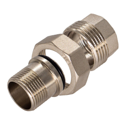 Соединитель СТМ с накид. гайкой прямой г/ш 1 1/2"