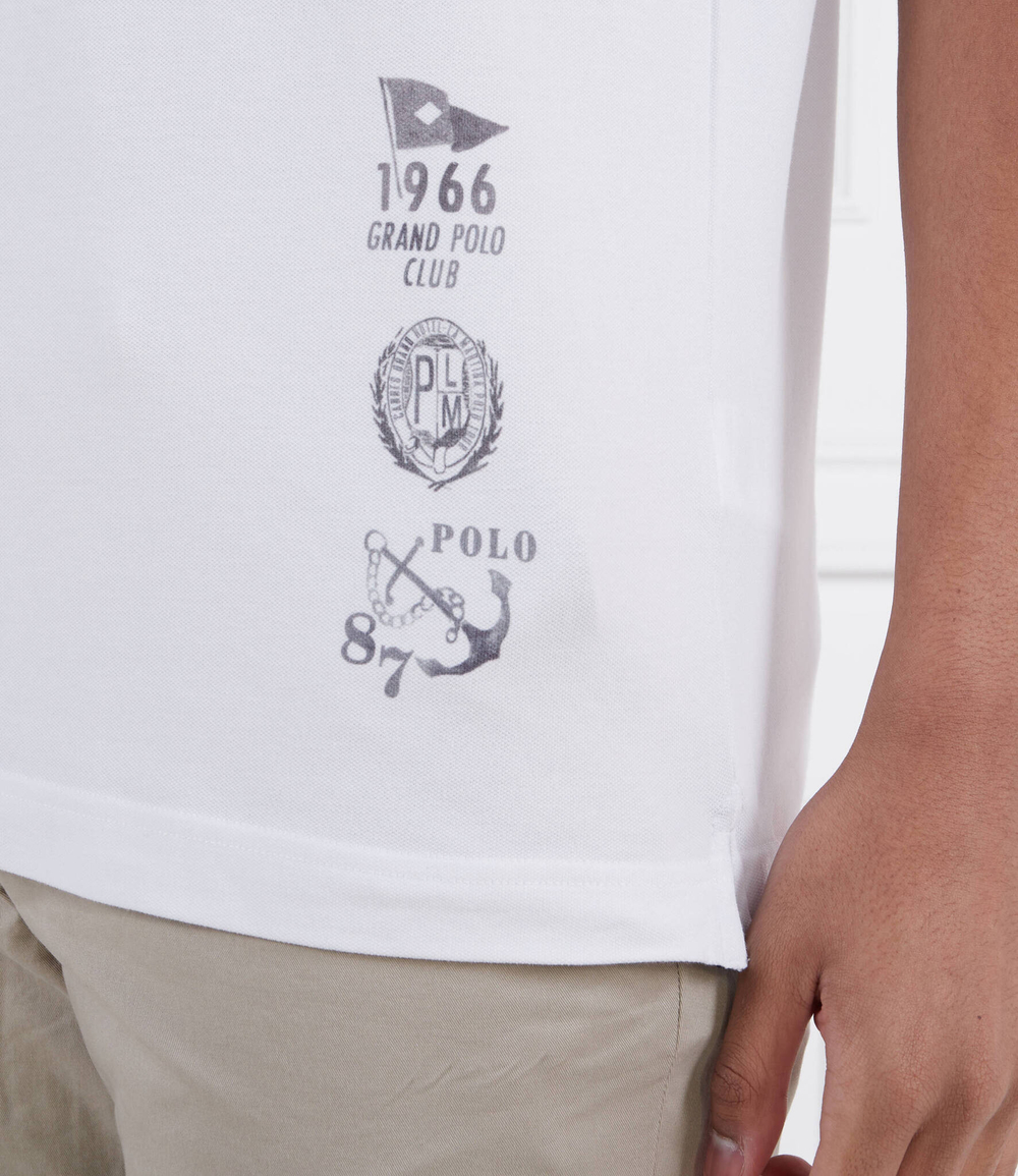 Поло La Martina - белый(VMP330 PK001)