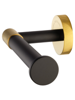 Держатель для туалетной бумаги без крышки WONZON & WOGHAND MAJESTIC, Черный/Золото (WW-9216)