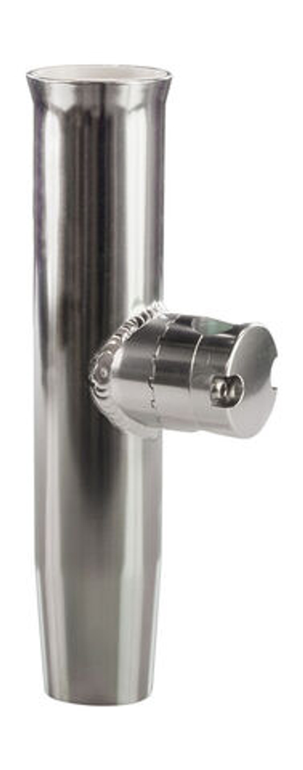 Подставка под удочку на леер алюминиевая