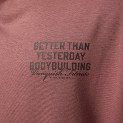 Толстовка VANQUISH Bodybuilding Hoodie Dark Mauve
