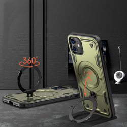 Чехол Magneto Case с кольцом для iPhone 11