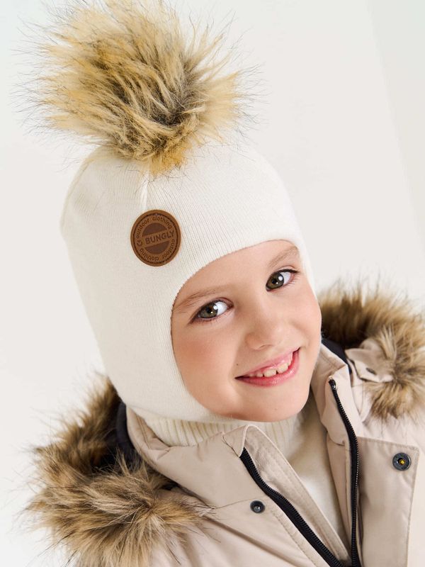 Шлем зимний из смесовой шерсти 