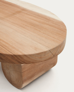 Mosi Журнальный столик из массива мунгура Ø 90 x 60 см