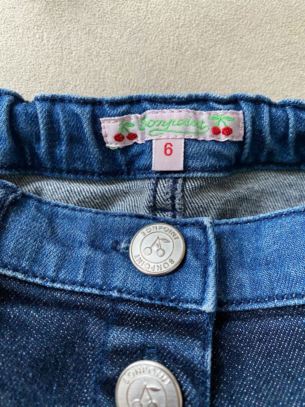 Джинсовая юбка Bonpoint, 116