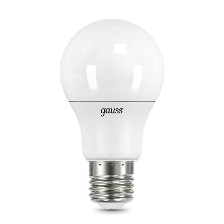 Лампа светодиодная Gauss LED A60 E27 10W 4100K матовая 102502210
