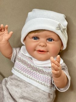 Кукла Marina and Pau 42cм Sugar Winter мягконабивная (M707K)