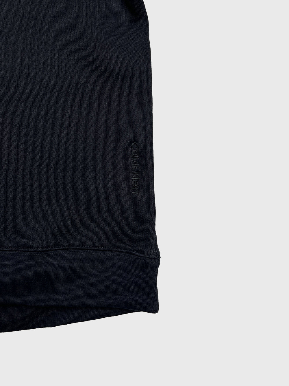 Свитшот Calvin Klein Standards Fleece Short Sleeve Sweatshirt Black Beauty