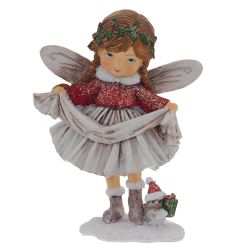 GAEM Фигурка декоративная "Девочка-фея", L9 W6,5 H11,5 см