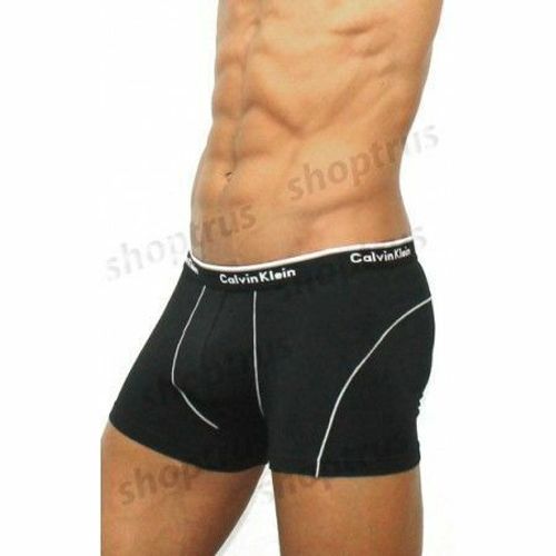 Мужские трусы боксеры черные Calvin Klein Boxer Black