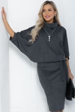 Платье Антония (графит) П11882 LT Collection