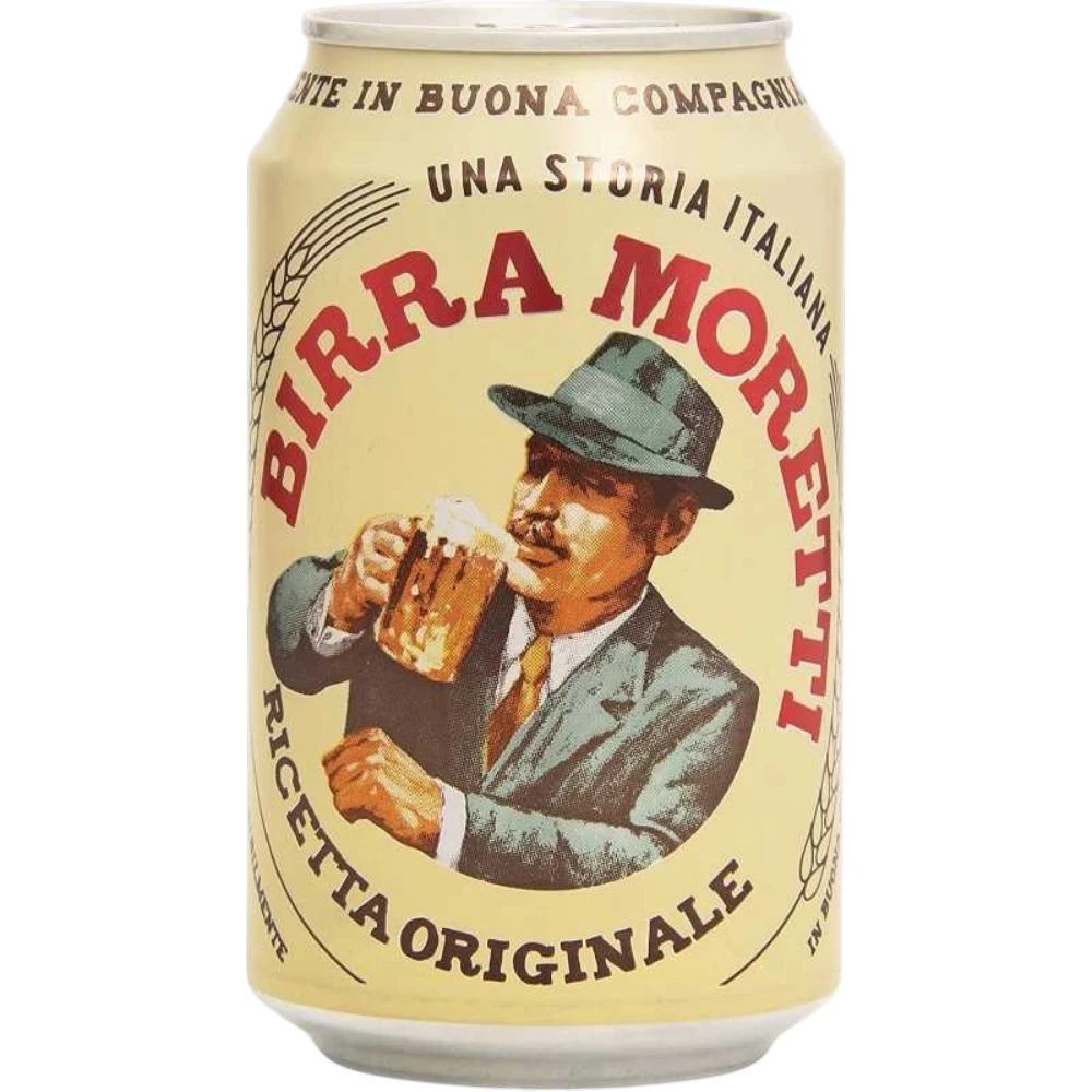 Пиво Birra Moretti Original светлое 0,33 л. in can