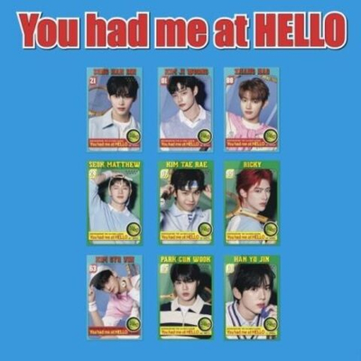 Альбом ZEROBASEONE - YOU HAD ME AT HELLO 3rd Mini Album ZEROSE (POCAALBUM) RANDOM Version
