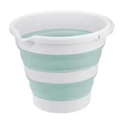 Ведро ФЛЕКС 5л складное Морская волна