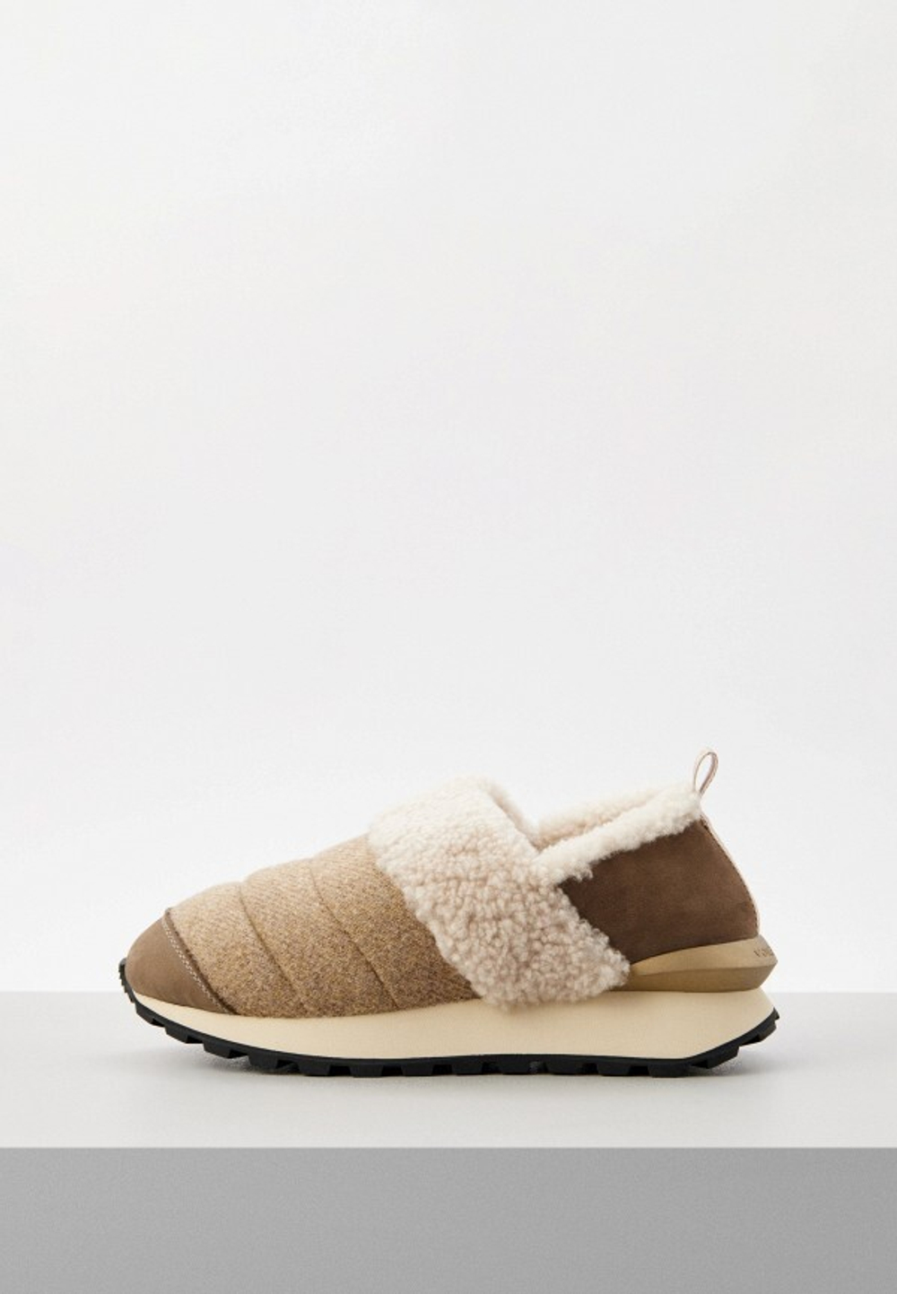 Слипоны VOILEBLANCHE OWARK SLIP бежевый