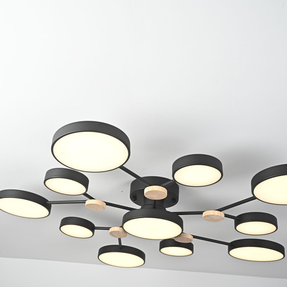 Потолочная Люстра Gamma D102 Black By Imperiumloft