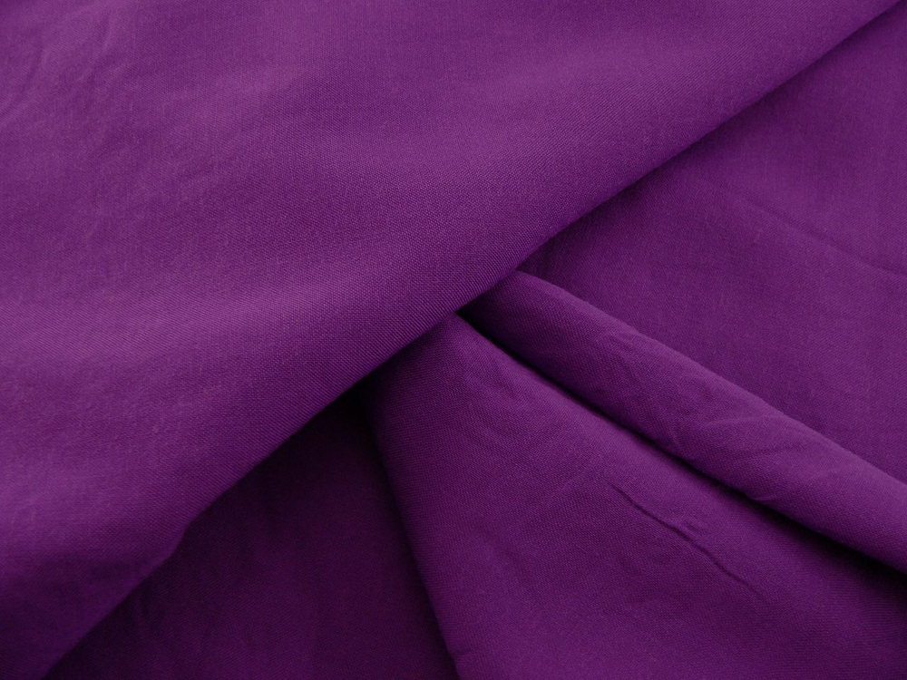 Ткань Штапель фиолетовый арт. 326548