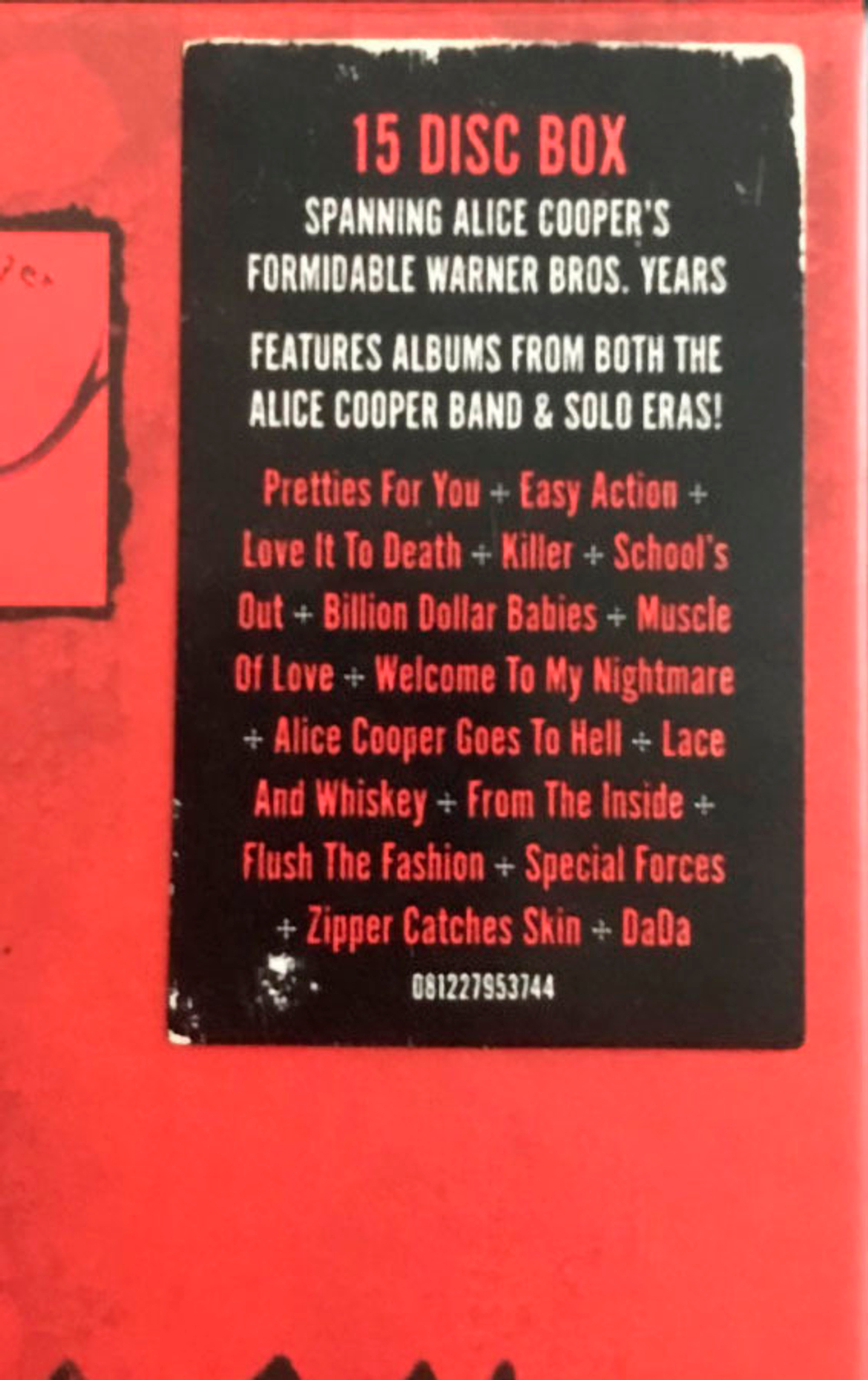 Alice Cooper / The Studio Albums 1969-1983 (15CD)