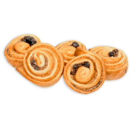 Печенье Улитка с изюмом КазКонд вес (2310)