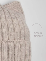 Шапка для девочки зимняя и снуд