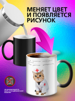 Кружка хамелеон "Власть в моих руках"