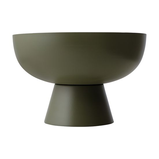 Блюдо на ножке vivlend, D21 см, морские водоросли