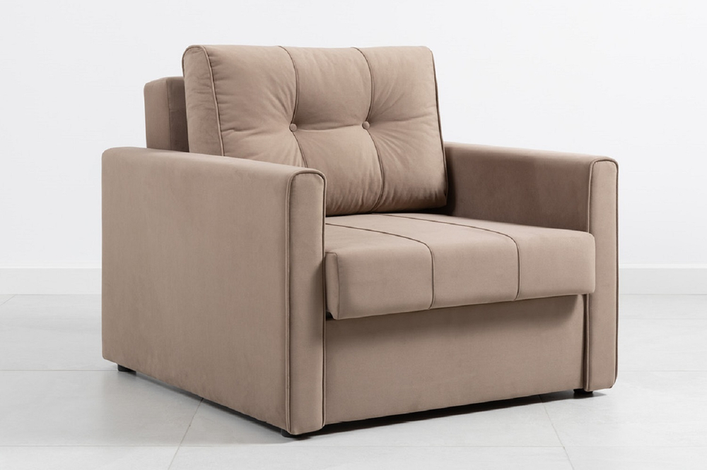 Кресло-кровать Лео Коричневое