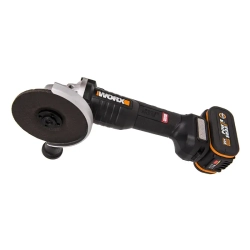 WORX WX812 аккумуляторная угловая шлифмашина (1 x 2 Ач, ЗУ)