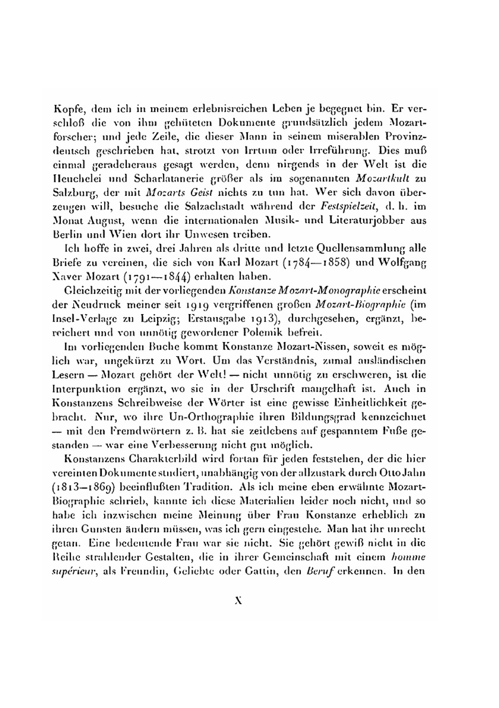 Briefe / Aufzeichnungen Dokumente. 1782-1842. Im Auftrage des Mozarteums zu Salzburg, mit einem biographischen Essay | C. Mozart; A. Schurig