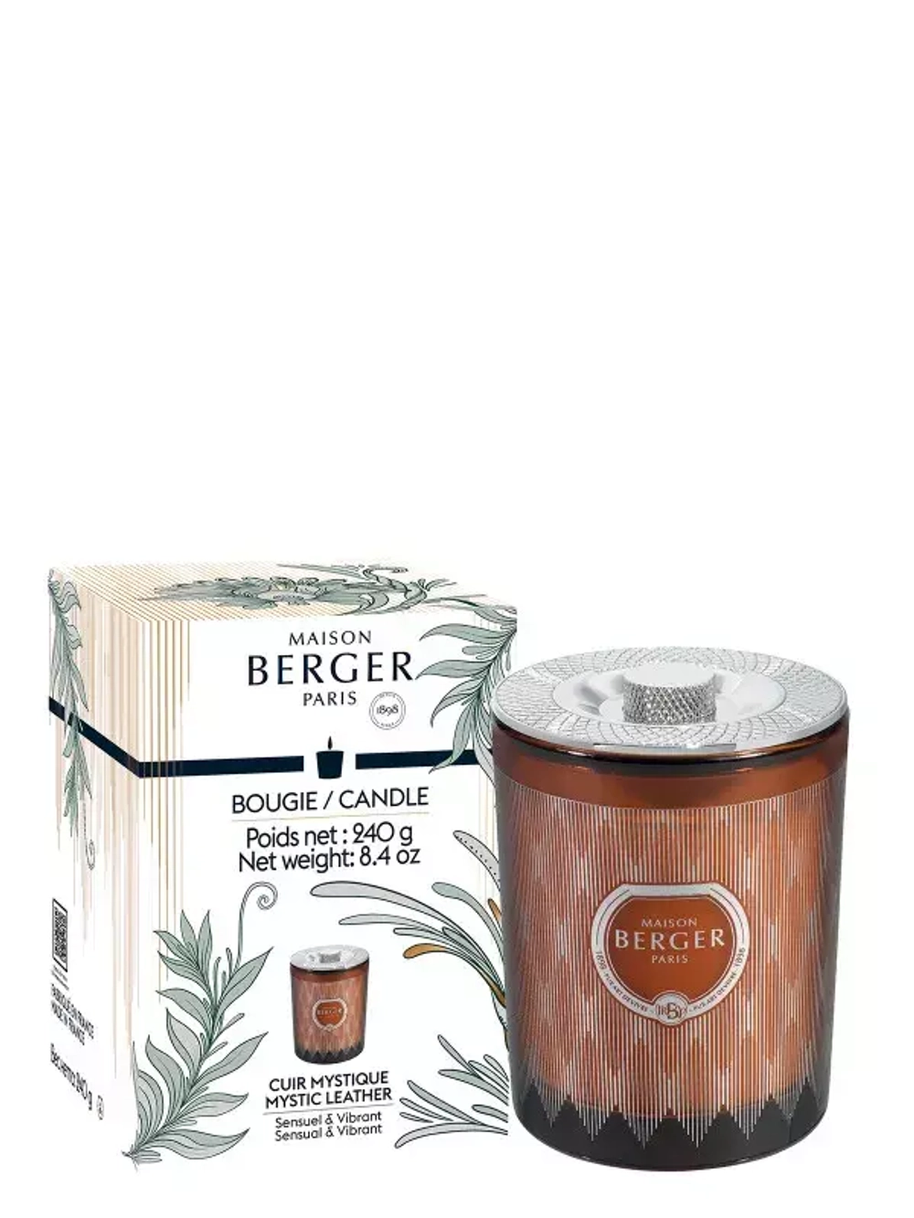 Maison Berger Paris - Ароматическая свеча Evanescent 240г 45ч / артикул   7493  / GTIN 3127290074935