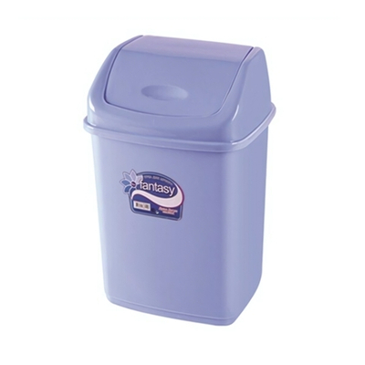 Контейнер для мусора с плавающей кр. "Фантазия" 10л 09402 голубой