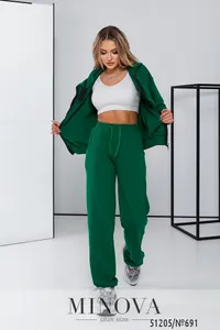 Костюм 691-зеленый Minova
