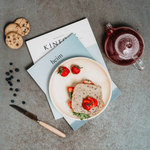 Деревянная плоская тарелка Art of Siberia из дерева сибирский кедр 200 мм. T98