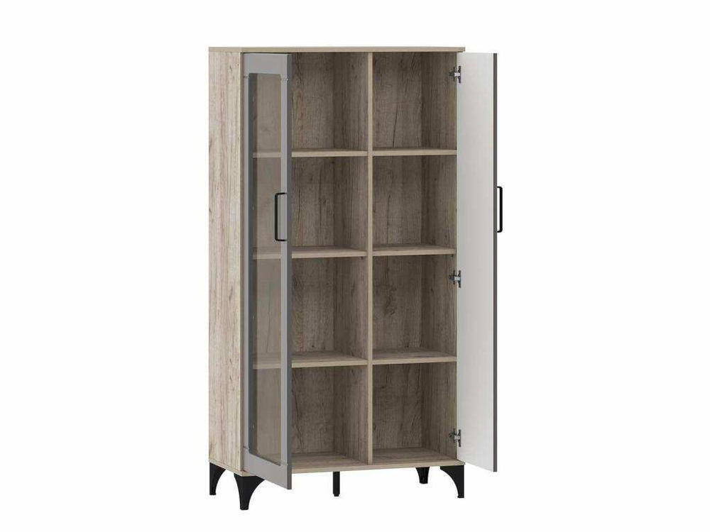 Марсель гостиная комплектация 1 Дуб Крафт серый/Софт графит