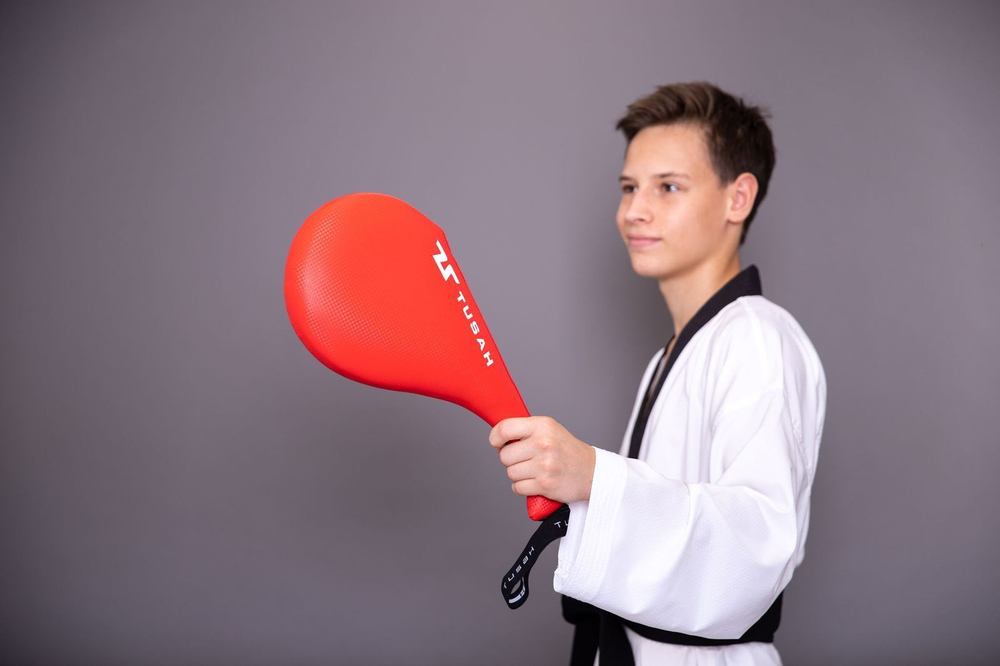 Ракетка одинарная Tusah красная