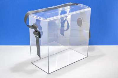 Урна для голосования 380х200х380 переносная с защитой от вброса