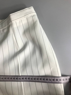 Брюки в широкую полоску, маркировка 40, визуально на 46/48 размер