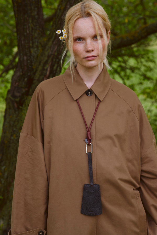 Key holder BERN black amber color