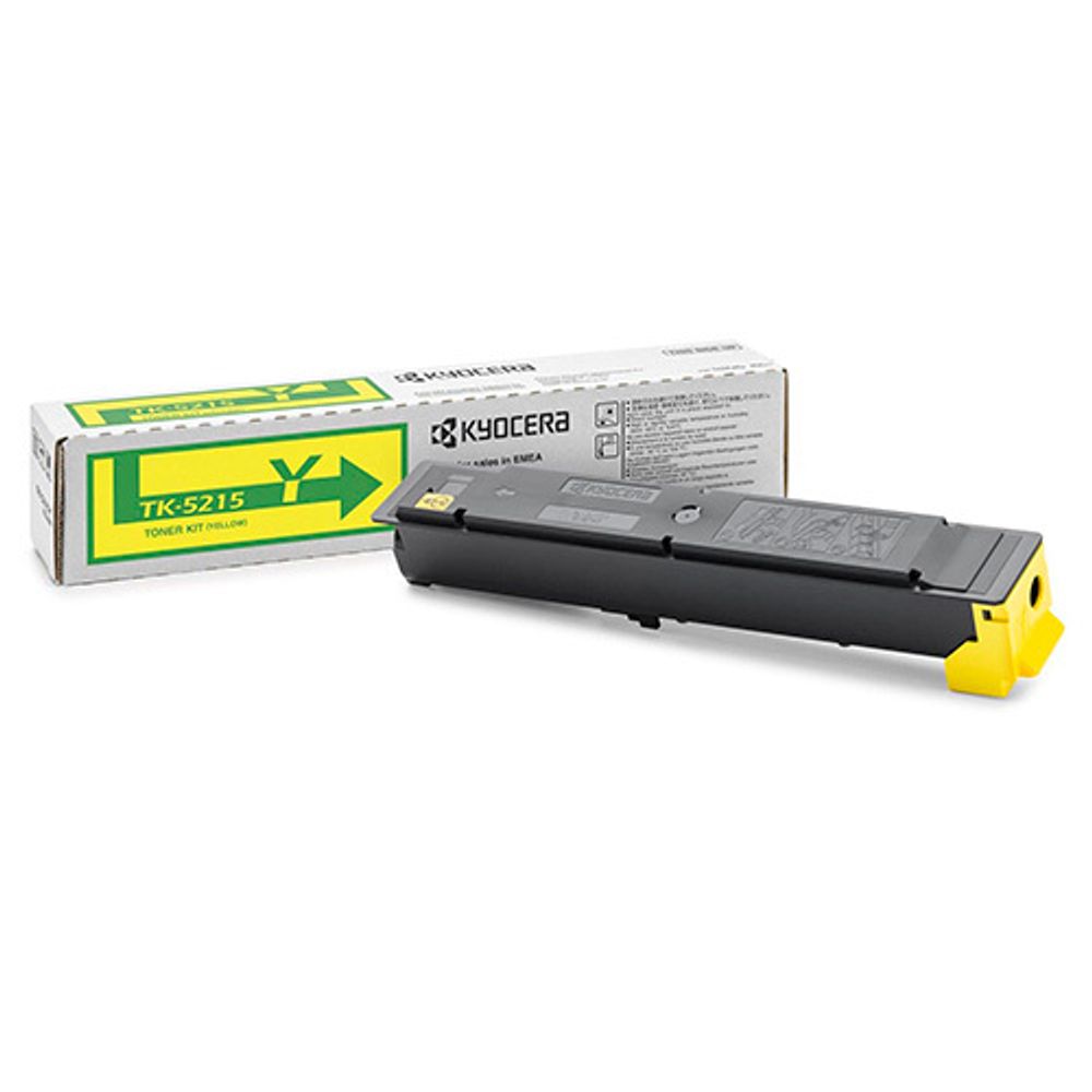 Тонер-картридж Kyocera TK-5215Y Yellow для TASKalfa 406ci 1T02R6ANL0