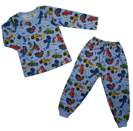 Пижама 903/24 техника на голубом