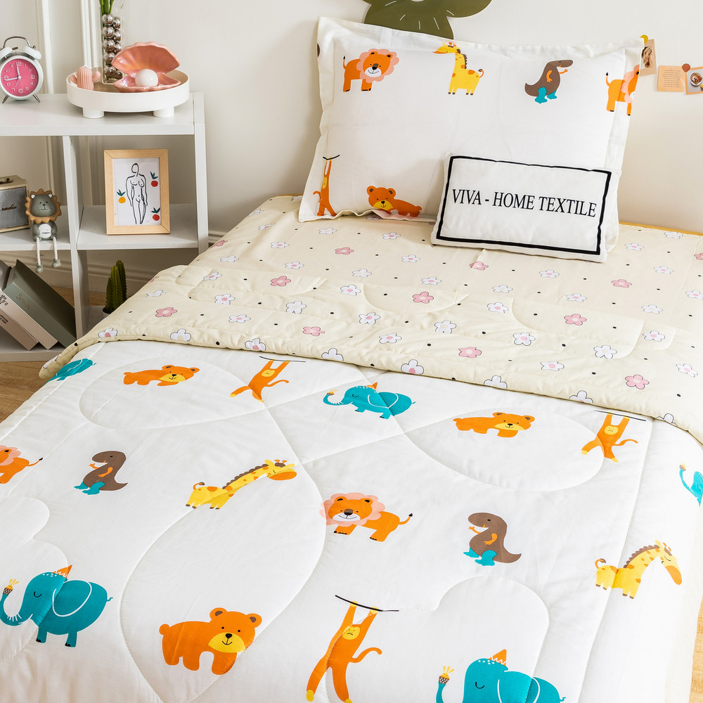 Комплект постельного белья Сатин с Одеялом Young 100% хлопок OBK008