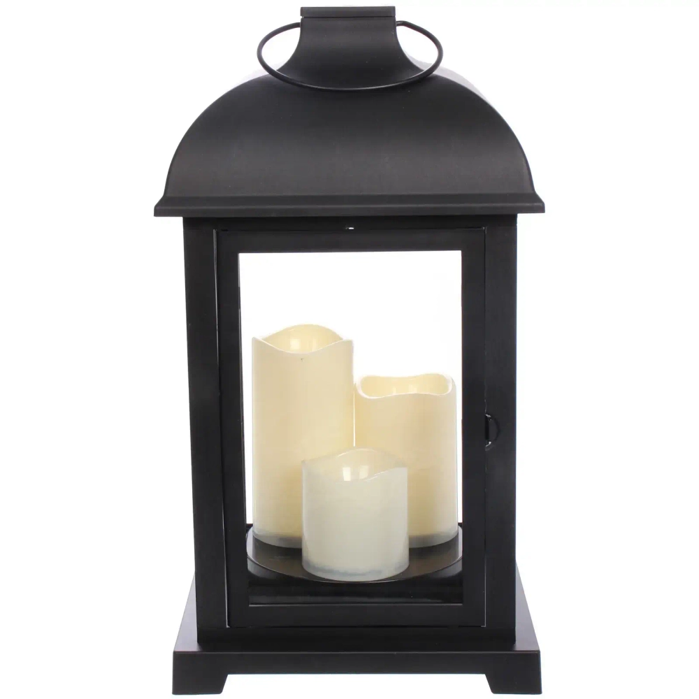 Сувенир с подсветкой «Волшебная лампа» 24,5*24,5*45 см (работает от 3*ААА), Черный