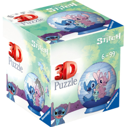 Ravensburger - 3D пазл Шар: Дисней Стич, Андзия и Скрамп 54 детали. 115990
