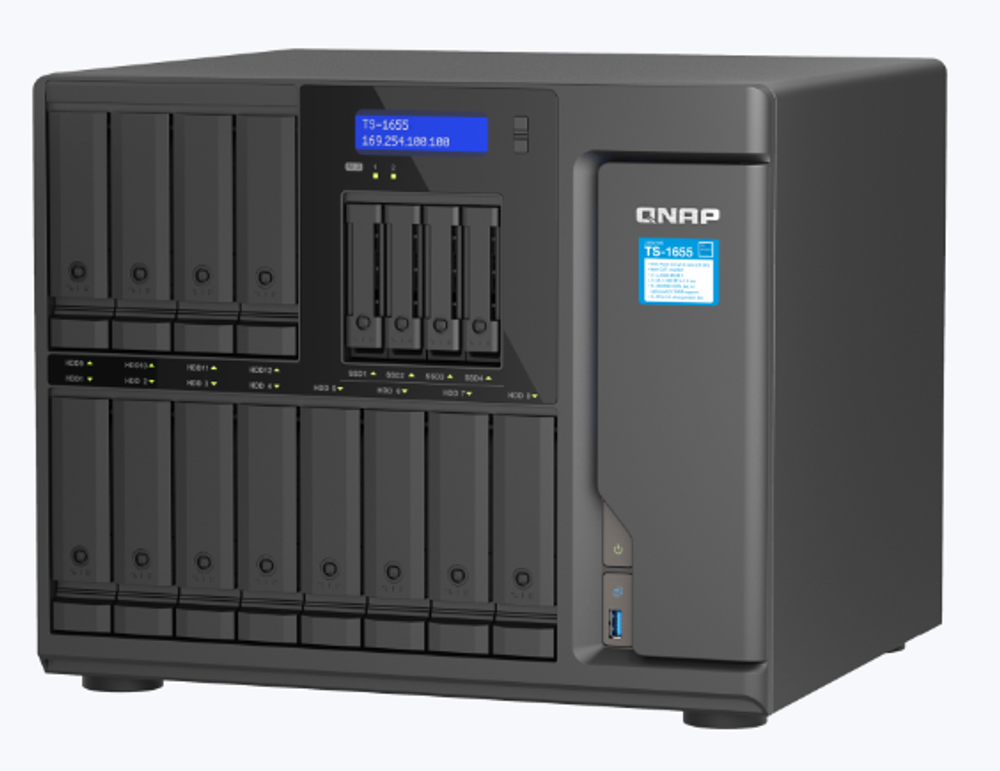 Сетевой RAID-накопитель  QNAP TS-1655-8G