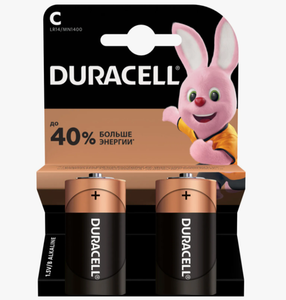 БАТАРЕЙКИ Cx2 MX1400 LR14 DURACELL 10 *1