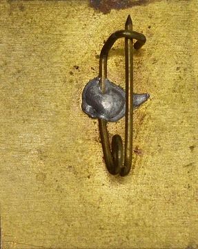 Значок "Крокодил Гена" СССР, булавка