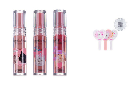 Блески и тинты для губ FLORTTE Beautiful Amelia Lip Serum Water Light Easy-to-Blend Natural 2.6g